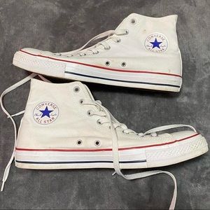 White Converse Chuck Taylor All Star High Top